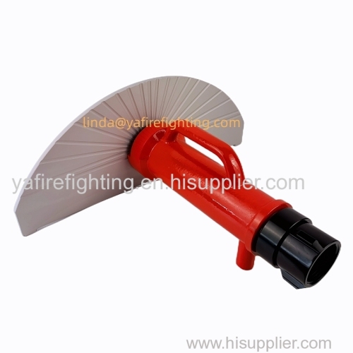 waterwall fire hose nozzle branch pipe fire hose nozzle with John morris storz coupling