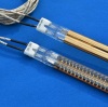 Twin Tube Fast Medium Wave Quartz Infrared Emitter Heating lamp With Gold Reflector