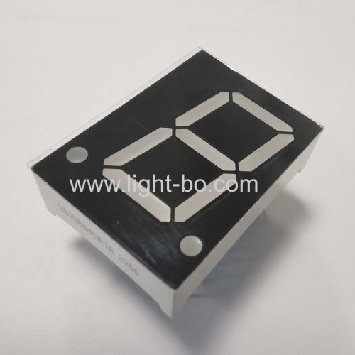 Pure Green 0.8 inches single digit seven segment led displays