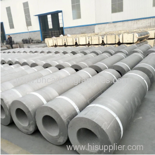 High power graphite electrode with nipple High power graphite electrode for EAF electric arc furnace