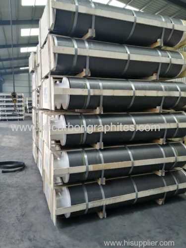 High Bulk Density UHP 600 Graphite Electrode with Nipples for Eaf Steel Making