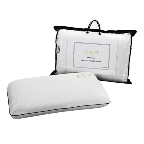 Konfurt PU Foam Cool Gel Infused Contour Memory foam Pillow with Knitted Fabric