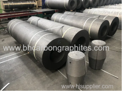 Ultra high power graphite electrode with high mechanical strength for steelmaking arc furnace