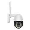 P2P Color IR Vision human tracking wifi wireless 8mp mini ip ptz cameras Two way audio mobile push message smart cam