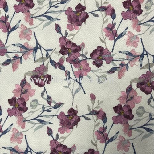 100%polyester print fabric for women dress