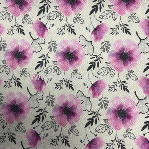 100% polyester bubble crepe print fabric
