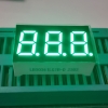 Pure Green 0.36&quot; 3-Digit 7 Segment LED Display common cathode for Instrument Panel