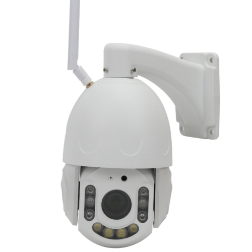 120m Starlight Color IR Vision P2P human tracking wifi wireless ip speed dome camera two way audio 128G SD card camera