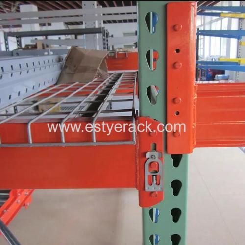 Galvanized Upright Frame EU Standard Heavy Duty Warehouse Storage Pallet Racking