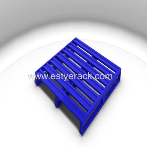 metal storage pallet cooperate with forklift