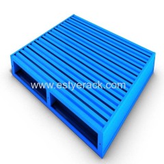 Warehouse Forklift Storage Heavy Duty Galvanized Metal Steel Pallets for Cold Storage