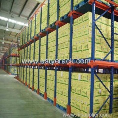 Warehouse Steel Rack Drive In Pallet Racking System Heavy Duty Industrial Storage Equipment