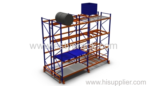 Selective storage rack system rack manufacturer