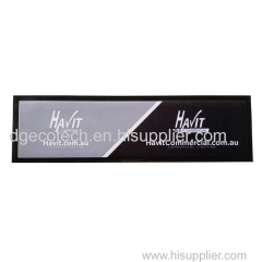 non slip custom brand printing nitrile rubber bar runner bar mat beer bar counter mat bar runner
