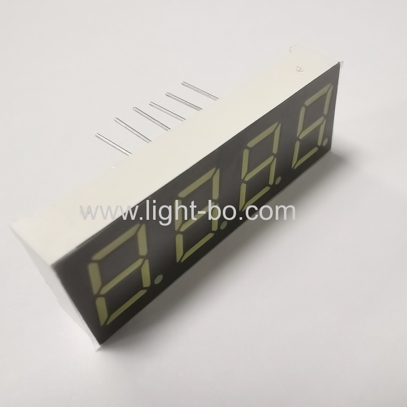 Ultra bright white 0.39" 7 Segment LED Display 4 Digit Common Cathode for Instruments