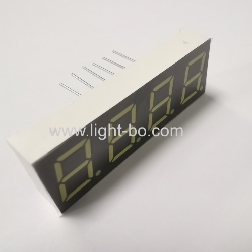 Ultra white 0.39inch 7 Segment LED Display 4 Digit Common Cathode for Instruments