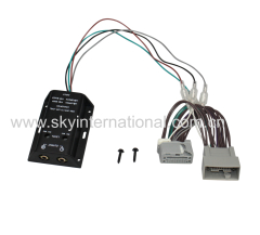 Extension Wire Harness With Hi to Low converter for Honda for adding Amplifier