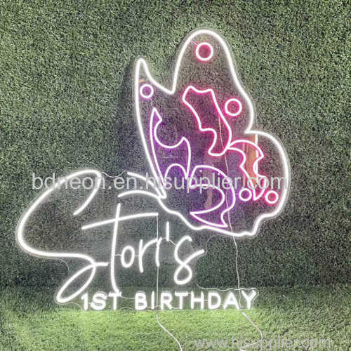 Fast Delivery Customize Personalize Logo Custom Led Neon Sign For Party Wedding Home Event