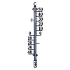 Garden Thermometer (Metal)