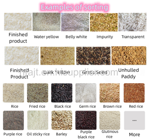 32 Channels 0.5 Chutes Rice Color Sorter