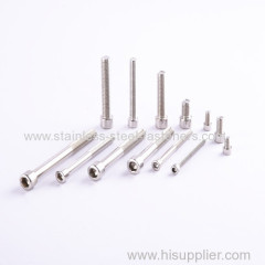 China Manufacturer Stainless Steel Fasteners DIN912 Full Thread Hexagon Socket Screws Bolt Allen Bolt