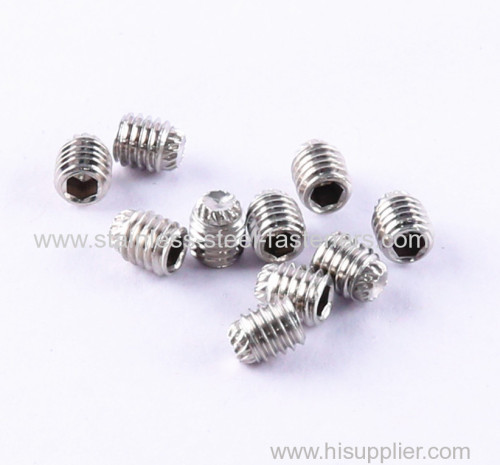 China Factory Set Screw Grub Screw with Cup Point Made of Stainless Steel