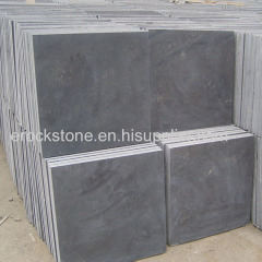 Honed blue limestone paving stone tiles for patio