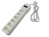 6 Outlets Electrical Socket Power Strip Brazil BR Power Strip Padro Brazil