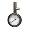 1.5&quot;Straightly-insert Valve Assembly Tire Pressure Gauge with Rubber