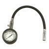 2&quot;Straightly-insert Belt Valve Assembly Tire Pressure Gauge with rubber