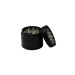 48mm 4part Metal Herb Grinder with white teeth