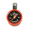 1.5&quot; Straightly-insert Stainless Steel Coloured Tire Pressure Gauge