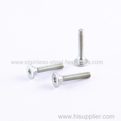 ODM OEM Customized Size Stainless Steel Knurled Thumb Flat Cross Head Shoulder Screw