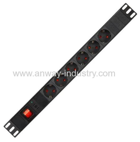 6 outlet power distribution unit 19u basic equipment pdu