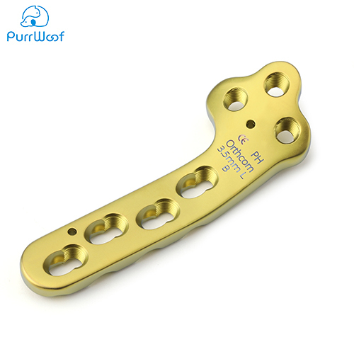 3.5mm Broad TPLO Locking Plate Veterinary Orthopedic Surgical Titanium Alloys Implant 