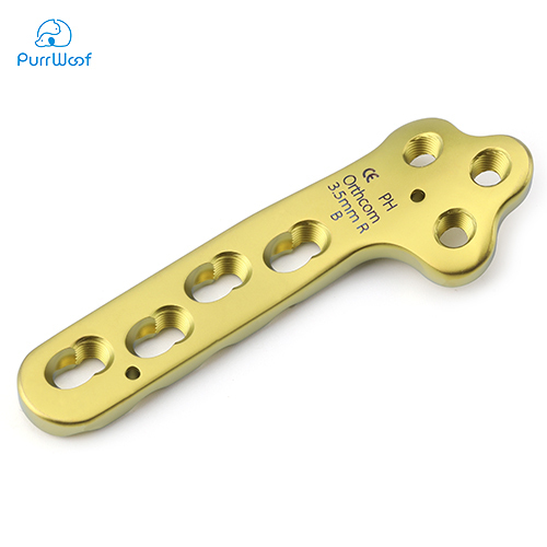 3.5mm Broad TPLO Locking Plate Veterinary Orthopedic Surgical Titanium Alloys Implant 