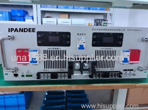 Ipandee Telecom Dc Power System Smart 48V Mppt Solar Charge Controller Regulator Telecommunication Equipment Rack Mounte