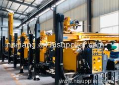 260 Meters Water Well Drilling Equipment Different Hole Diameters 77kw Steel Crawler