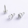 Non Standard Customized Screws Hex Head with Slotted Self Tapping Screws