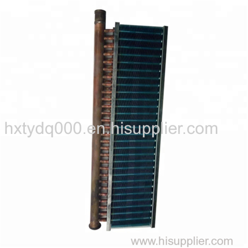 Copper tube evaporator for hydrothermal heat exchanger