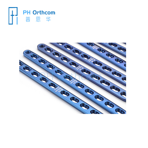 3.5mm Straight Locking Plates Veterinary Orthopaedic Implants Titanium Alloys