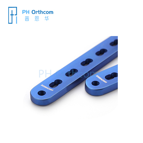 3.5mm Broad Straight Locking Plates Veterinary Orthopaedic Implants Titanium Alloys