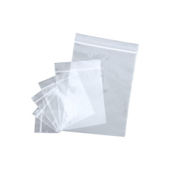 High Quality Clear Transparent Plastic Ziplock Bag PE Zip Lock Packaging Bag Zipper Valve Bag
