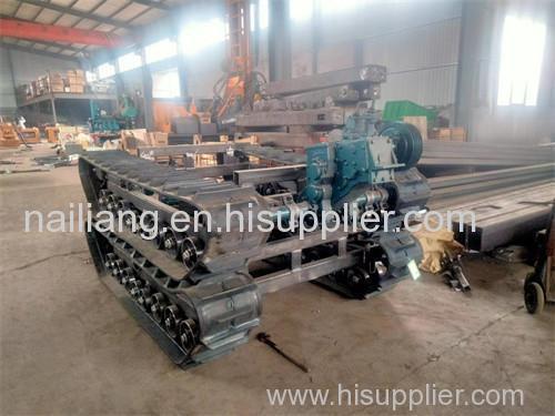 Hydraulic Motor Walking Crawler Track Undercarriage For Drilling Equipment