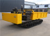 4 Tons Walk Type Small Tracked Transport Vehicle Yellow Color Long Life