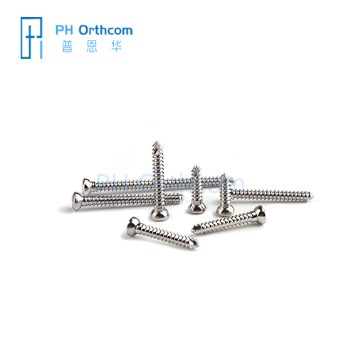 3.5mm Self-tapping Cortical Screws Veterinary Orthopaedic Implants Stainless Steel