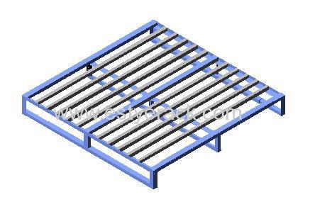 euro steel pallet for storage