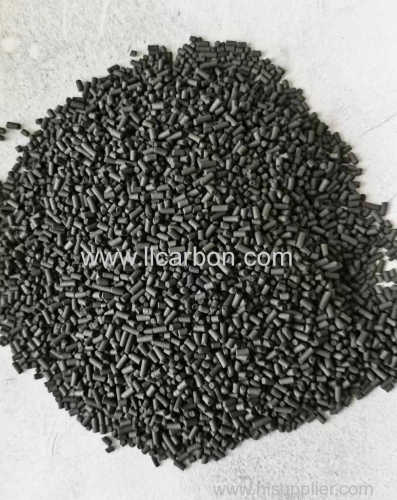 vapour recovery solvent recovery oil&gas recovery 4mm CTC80% coal extruded activated carbon