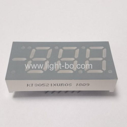 Ultra bright red Triple digit 7 segment led display common anode for temperature control