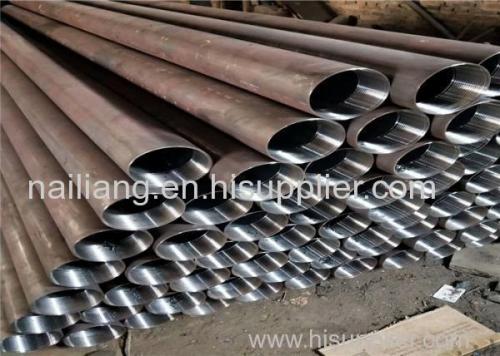 Consistent Concentricity Carbide Drill Rod / Tapered Thread Extension Rod For Coal Mining